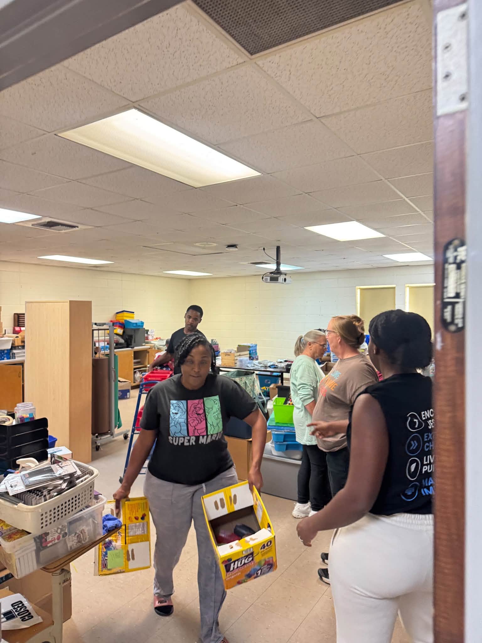 No Limit Church volunteers serving the local school community